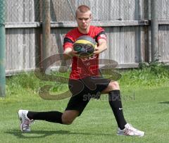 3.Bundesliga - FC Ingolstadt 04 - Trainingsbeginn Saison 2009/2010 - Steffen Schneider mit neuer Frisur