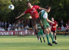 3.Bundesliga - FC Ingolstadt 04 - SV Manching - Vorbereitung - Stefan Müller Kopfball