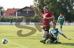 3.Bundesliga - FC Ingolstadt 04 - SV Manching - Vorbereitung - Christian Hagemann foult Moritz Hartmann