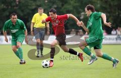 3.Bundesliga - FC Ingolstadt 04 - Vorbereitung - FC Gerolfing - 0:8 - Emin Ismaili in der Mitte im Vorwärtsgang