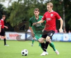 3.Bundesliga - FC Ingolstadt 04 - Vorbereitung - FC Gerolfing - 0:8 - Moritz Hartmann und dahinter Manfred Kroll