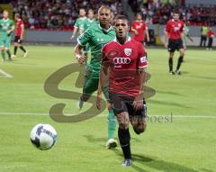 DFB Pokal - FC Ingolstadt 04 - FC Augsburg - Ersin Demir, der Ball ist im Aus