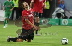 DFB Pokal - FC Ingolstadt 04 - FC Augsburg - Foul an Markus Karl