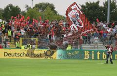 DFB Pokal - FC Ingolstadt 04 - FC Augsburg - Fans Fahnen Jubel