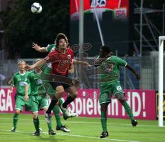 DFB Pokal - FC Ingolstadt 04 - FC Augsburg - Markus Karl Kopfball