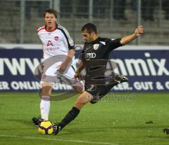 Testspiel - FC Ingolstadt 04 - 1. FC Nürnberg 3:0 - Ersin Demir zieht ab aufs Tor