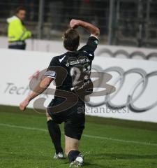 Testspiel - FC Ingolstadt 04 - 1.FC Nürnberg - Tor, Steffen Wohlfarth läuft zu den Fans