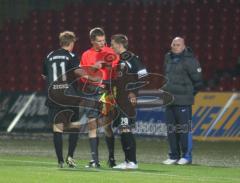 Testspiel - FC Ingolstadt 04 - 1860 München - Auswechslung, Tobias Strobl kommt für Zecke Neuendorf