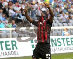 2.Liga - 1860 München - FC Ingolstadt 04 - 1:1 - Tor Ausgleich Jubel Edson Buddle