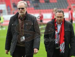 2.Liga - FC Ingolstadt 04 - FSV Frankfurt 0:1 - Frank Dreves und Franz Spitzauer