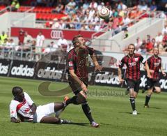 2.Liga - FC Ingolstadt 04 - FC Augsburg - Marko Futacs kämpft sich zum Tor