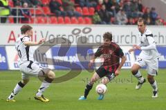 2.Liga - FC Ingolstadt 04 - FSV Frankfurt 0:1 - Andreas Buchner im Vorwärtsgang