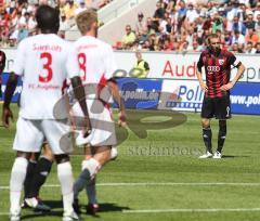 2.Liga - FC Ingolstadt 04 - FC Augsburg - 1:4 - Freistoss Moritz Hartmann