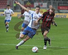 2.Liga - FC Ingolstadt 04 - Karlsruher SC 1:1 - Zwekampf Moritz Hartmann