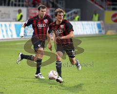 2.Liga - FC Ingolstadt 04 - Oberhausen 1:2 - Andreas Görlitz mit Andreas Buchner rechts