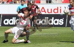 2.Liga - FC Ingolstadt 04 - FC Augsburg - 1:4 - Marko Futacs und Uwe Möhrle