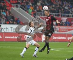 2.Liga - FC Ingolstadt 04 - FSV Frankfurt 0:1 - Mathias Wittek Kopfball