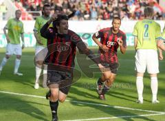 2.Liga - FC Ingolstadt 04 - VfL Bochum 3:0 - Markus Karl mit dem 2:0 Tor Jubel