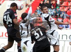 2.Liga - FC Ingolstadt 04 - FSV Frankfurt 0:1 - Ecke und Kopfball Marvin Matip