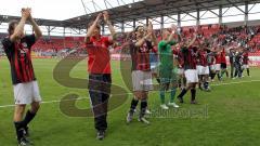 2.Liga - FC Ingolstadt 04 - FC Erzgebirge Aue - 0:0 - Fans Jubel