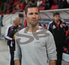 2.Liga - FC Ingolstadt 04 - Oberhausen 1:2 - Trainer Michael Wiesinger nach dem Spiel