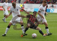 2.Liga - FC Ingolstadt 04 - VfL Osnabrück - in der Mangel Moise Bambara