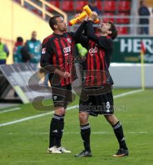 2.Liga - FC Ingolstadt 04 - VfL Bocum 3:0 - Malte Metzelder und Markus Karl