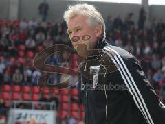 2.Liga - FC Ingolstadt 04 - Erzgebirge Aue 0:0 - Trainer Benno Möhlmann