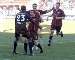 2 Jubel.Liga - FC Ingolstadt 04 - Armenia Bielefeld 1:0 - Tor Andreas Buchner