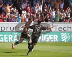 2.Liga - FC Ingolstadt 04 - FC Augsburg - Marko Futacs erzielt das 1:1, Tor Jubel
