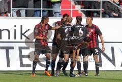 2.Liga - FC Ingolstadt 04 - VfL Bochum 3:0 - Moritz Hartmann zieht ab zum 1:0