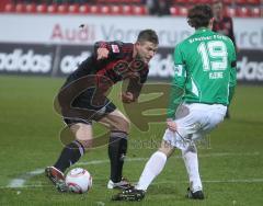 2.Liga - FC Ingolstadt 04 - Greuther Fürth 0:2 - Marko Futacs vor dem Tor