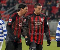2.Liga - FC Ingolstadt 04 - MSV Duisburg 1:1 - Marino Biliskov und Malte Metzelder