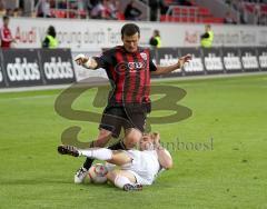 2.Liga - FC Ingolstadt 04 - Oberhausen 1:2 - Andreas Görlitz wird gefoult