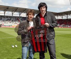 2.Liga - FC Ingolstadt 04 - Erzgebirge Aue 0:0 - Gewinner mit Andreas Buchner