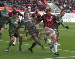 2.Liga - FC Ingolstadt 04 - Union Berlin 1:0 - Fabian Gerber rechts