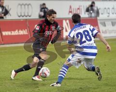 2.Liga - FC Ingolstadt 04 - MSV Duisburg 1:1 - Stefan Leitl am Tor