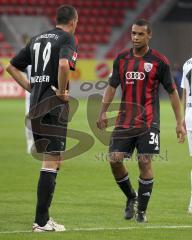 2.Liga - FC Ingolstadt 04 - Oberhausen 1:2 - Malte Metzelder und rechts Marvin Matip