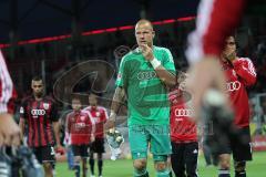 2.Liga - FC Ingolstadt 04 - Oberhausen 1:2 - Sascha Kirschstein nach dem Spiel