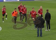 2.Liga - FC Ingolstadt 04 - Oberhausen 1:2 - In der Pause Peter Jackwerth auf dem Feld