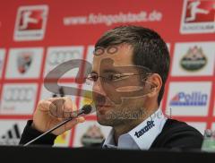 2.Liga - FC Ingolstadt 04 - FSV Frankfurt 0:1 - PK Trainer Michael Wiesinger