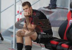 2.Liga - FC Ingolstadt 04 - SC Paderborn - 1:2 - Stürmer Marko Futacs nachdenklich nach dem Spiel