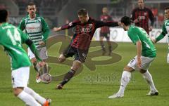 2.Liga - FC Ingolstadt 04 - Greuther Fürth 0:2 - Marko Futacs mit einer riesen Chance