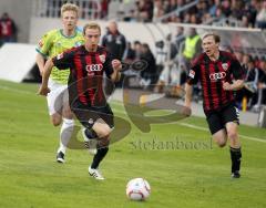 2.Liga - FC Ingolstadt 04 - VfL Bocum 3:0 - Moritz Hartmann und Tobias Fink