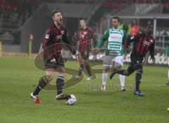 2.Liga - FC Ingolstadt 04 - Greuther Fürth 0:2 - Marko Futacs beschwert sich