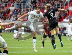 2.Liga - FC Ingolstadt 04 - VfL Osnabrück - Kopfball Moritz Hartmann