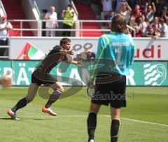 2.Liga - FC Ingolstadt 04 - FC Augsburg - Marko Futacs erzielt das 1:1, Tor Jubel