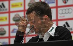 2.Liga - FC Ingolstadt 04 - Energie Cottbus - Pressekonferenz Michael Wiesinger