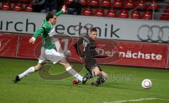 2.Liga - FC Ingolstadt 04 - Greuther Fürth 0:2 - Marko Futacs vergibt eine Chance