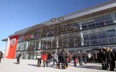 2.Liga - FC Ingolstadt 04 - Armenia Bielefeld 1:0 - Audi Sportpark vor dem Spiel